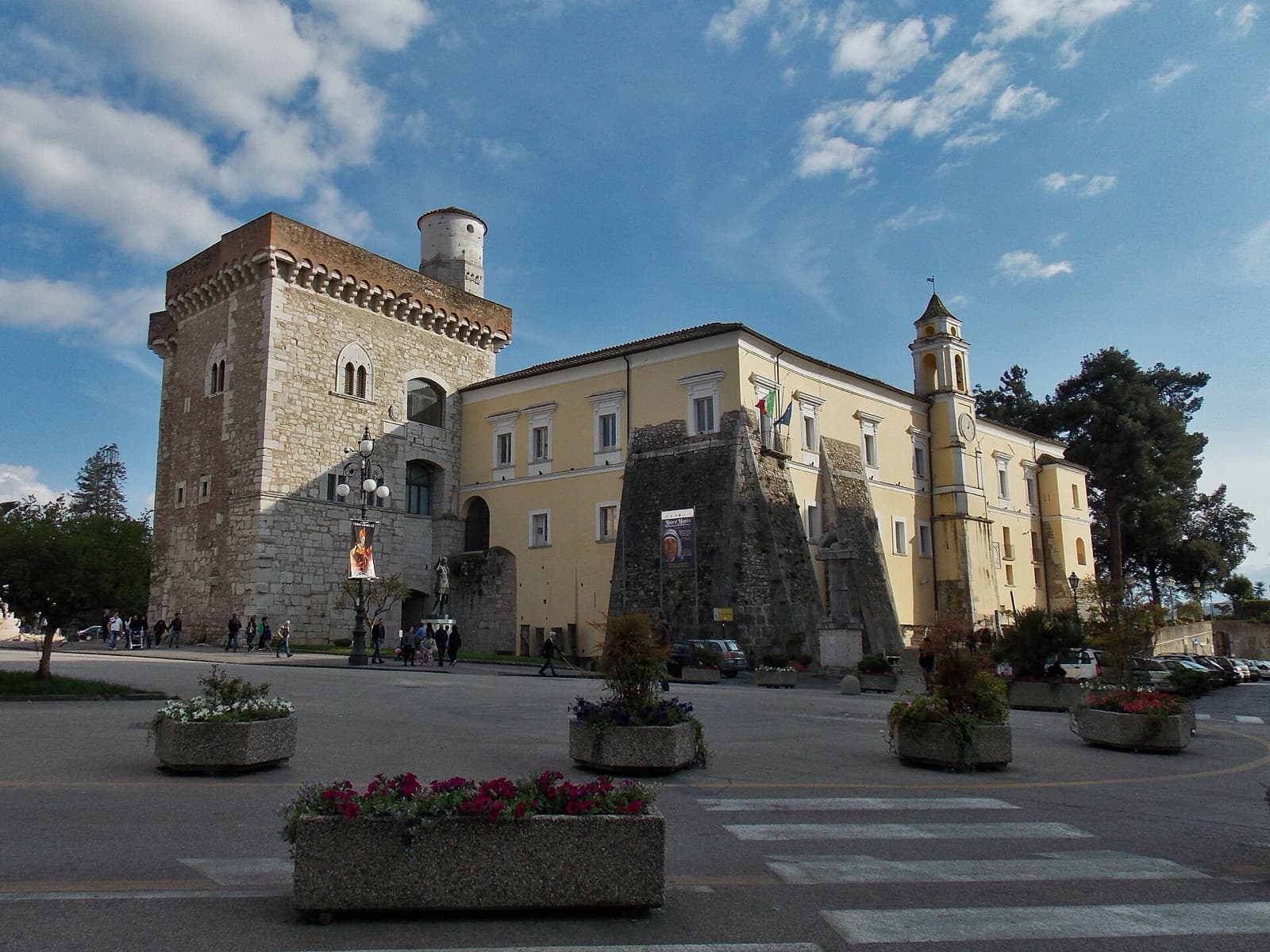 La Rocca dei Rettori nel centro di Benevento